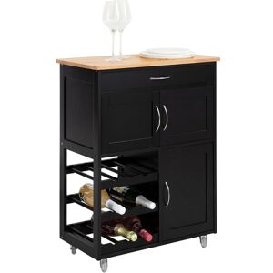 Kitchen Storage Trolley Serving Storage Cabinet,FKW45-SCH - Sobuy Kitchen Storage Trolley Serving Storage Cabinet,FKW45-SCH - Sobuy