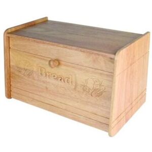 Apollo Rubber Wood Carved Bread Bin Apollo Rubber Wood Carved Bread Bin