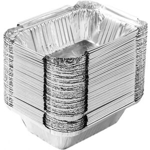 TEHTUY Set of 50 Aluminum Dish Draining Trays (600ml) TEHTUY Set of 50 Aluminum Dish Draining Trays (600ml)