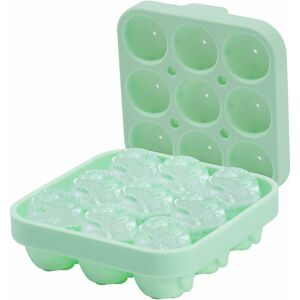 HÉLOISE ® Silicone Ice Cube Mold - 9 Compartments - With Lid - Ball With Lid - Ice Cube Tray - BPA Free - For Whiskey, Cocktails, Ice, Ice Cubes - Pink HÉLOISE ® Silicone Ice Cube Mold - 9 Compartments - With Lid - Ball With Lid - Ice Cube Tray - BPA Free - For Whiskey, Cocktails, Ice, Ice Cubes - Pink