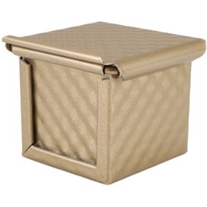 TLILY Square Loaf Pan with Lid Toast Mold Bread Pullman Cover Non-Stick Mini Water Cube Box TLILY Square Loaf Pan with Lid Toast Mold Bread Pullman Cover Non-Stick Mini Water Cube Box