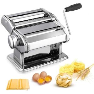 WOIYIC Stainless Steel Pasta Machine/Dough Roller for Tagliatelle/Spaghetti/Lasagne/Ravioli (V1) WOIYIC Stainless Steel Pasta Machine/Dough Roller for Tagliatelle/Spaghetti/Lasagne/Ravioli (V1)