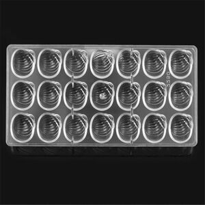 DKSFJKL 21 Holes diy Cake Mold Making Tool Chocolate, Candy, Sea Snail Shaped Polycarbonate Bakery Pastry Mould, Ice Tray, Tray Bakeware Molds DKSFJKL 21 Holes diy Cake Mold Making Tool Chocolate, Candy, Sea Snail Shaped Polycarbonate Bakery Pastry Mould, Ice Tray, Tray Bakeware Molds