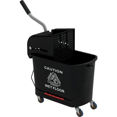 HOMCOM 20L Mop Bucket - Wringer & Wheels for Floor Cleaning HOMCOM 20L Mop Bucket - Wringer & Wheels for Floor Cleaning