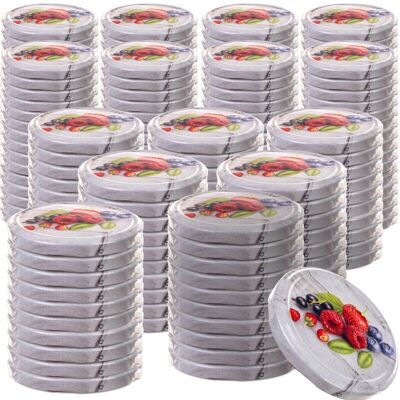 Kadax - Fi82 - 82 mm - Tin with silicone seal - Canning lid Kadax - Fi82 - 82 mm - Tin with silicone seal - Canning lid