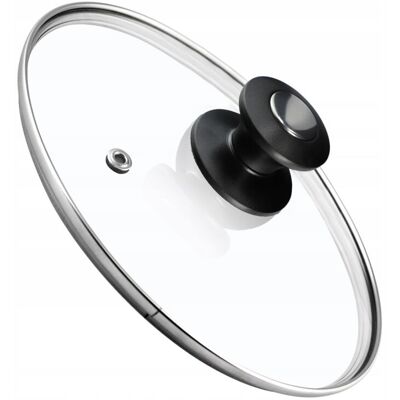 KADAX - Glass Lid 26cm - 26 cm - Heat resistant - Lid KADAX - Glass Lid 26cm - 26 cm - Heat resistant - Lid