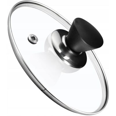 KADAX - Coperchio 14 cm - Diameter 14 cm - Glass + metal - Lid KADAX - Coperchio 14 cm - Diameter 14 cm - Glass + metal - Lid