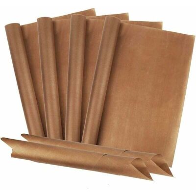 SNQ Permanent baking sheet (pack of 6, 40 x 60 cm) Premium fiberglass baking paper, reusable, heat-resistant and non-stick. SNQ Permanent baking sheet (pack of 6, 40 x 60 cm) Premium fiberglass baking paper, reusable, heat-resistant and non-stick.
