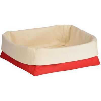 Premier Housewares - Red And Cream Large Bread Basket Premier Housewares - Red And Cream Large Bread Basket
