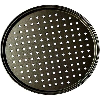 TORMATOR Pizza Pan Punch Carbon Steel Flat Oven Perforated Multi-Purpose Non-Stick Pizza Pan Used for Pastries, Pizza, Cakes, Sandwiches, Sausage, TORMATOR Pizza Pan Punch Carbon Steel Flat Oven Perforated Multi-Purpose Non-Stick Pizza Pan Used for Pastries, Pizza, Cakes, Sandwiches, Sausage,