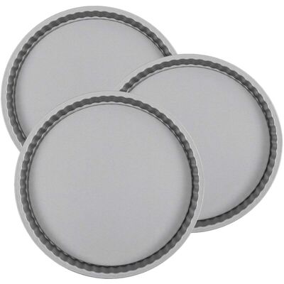STORM TRADING GROUP 2 x Round Quiche Flan Tin (23.5cm) With Non-Stick Coating & Exceptional Release STORM TRADING GROUP 2 x Round Quiche Flan Tin (23.5cm) With Non-Stick Coating & Exceptional Release