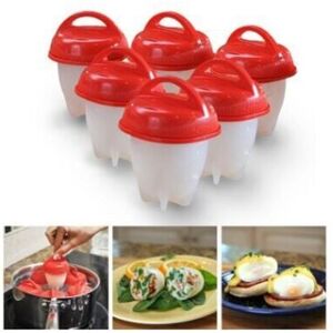Ymyny - 6-Pack Silicone Egg Cooker, Non-Stick Pressure Cooker, Silicone Egg Cooker Without Shell, BPA-Free, Suitable for Home and Restaurants Ymyny - 6-Pack Silicone Egg Cooker, Non-Stick Pressure Cooker, Silicone Egg Cooker Without Shell, BPA-Free, Suitable for Home and Restaurants