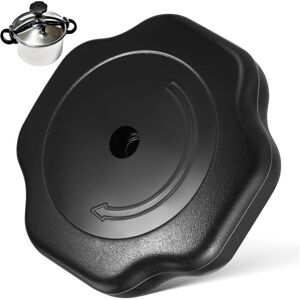 TEHTUY Bakelite Replacement Knob for Pressure Cooker Lid Handle, Explosion-Proof Kitchen Accessory, Easy to Install and Compatible with Pots and Pans TEHTUY Bakelite Replacement Knob for Pressure Cooker Lid Handle, Explosion-Proof Kitchen Accessory, Easy to Install and Compatible with Pots and Pans