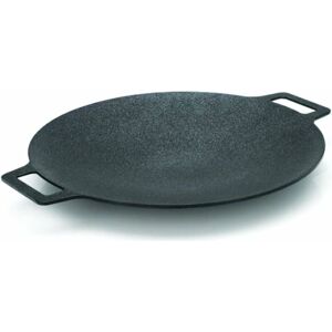 SWEEVT Korean Frying Pan Korean bbq Plate Grill Non-stick Round Frying Pan Household Outdoor Stove Non-stick Coated Frying Pan-32cm SWEEVT Korean Frying Pan Korean bbq Plate Grill Non-stick Round Frying Pan Household Outdoor Stove Non-stick Coated Frying Pan-32cm