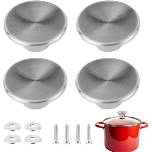 TEHTUY Pieces Stainless Steel Replacement Handles for Pots and Pans, Cast Iron Pot Lids, and Casseroles TEHTUY Pieces Stainless Steel Replacement Handles for Pots and Pans, Cast Iron Pot Lids, and Casseroles