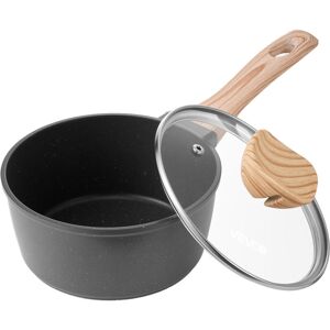 VEVOR 1.5 QT Saucepan, Nonstick Saucepan with Tempered Glass Lid, Multipurpose Cooking Sauce Pot with Detachable Handle, Sauce Pan Small Kitchen VEVOR 1.5 QT Saucepan, Nonstick Saucepan with Tempered Glass Lid, Multipurpose Cooking Sauce Pot with Detachable Handle, Sauce Pan Small Kitchen