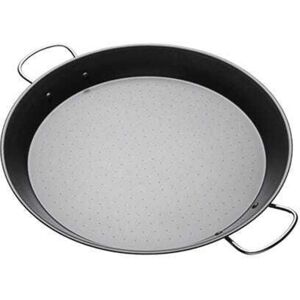 KitchenCraft Mediterranean 38.5cm Paella Pan - Dark Grey KitchenCraft Mediterranean 38.5cm Paella Pan - Dark Grey