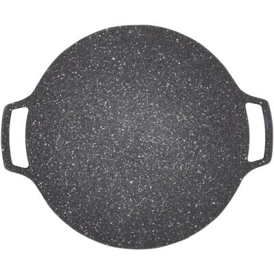OEM Korean-style Grill Pan, Round Frying Pan, For Outdoor Home Use, Gas Hob Type, 33 Cm OEM Korean-style Grill Pan, Round Frying Pan, For Outdoor Home Use, Gas Hob Type, 33 Cm