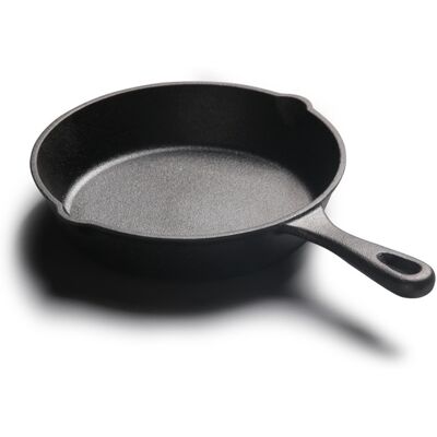 STUNACY Frying Pan 20cm Cast Iron Flat Bottom Uniform Heat Conduction Round Nonstick Frying Pan For Cooking STUNACY Frying Pan 20cm Cast Iron Flat Bottom Uniform Heat Conduction Round Nonstick Frying Pan For Cooking
