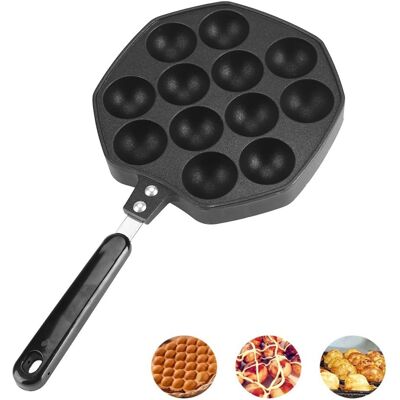OEM Takoyaki Pan, 12 Holes 36 Cm Grill Pan, Non-stick Crepe Pan, 12-cavity Aluminum Baking Mold, Cooking Plate For Takoyaki Octopus Balls OEM Takoyaki Pan, 12 Holes 36 Cm Grill Pan, Non-stick Crepe Pan, 12-cavity Aluminum Baking Mold, Cooking Plate For Takoyaki Octopus Balls