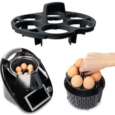 SIOKS Egg Rack - Egg Cooking Accessory - For Steamer Baskets - Accessories For Tm5, Tm6, Tm31 SIOKS Egg Rack - Egg Cooking Accessory - For Steamer Baskets - Accessories For Tm5, Tm6, Tm31