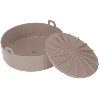 STUNACY Air Frying Pot Liner Silicone Grill Pan Bread Cake Mat Basket Pressure Cooker Kitchen Toolcoffee STUNACY Air Frying Pot Liner Silicone Grill Pan Bread Cake Mat Basket Pressure Cooker Kitchen Toolcoffee