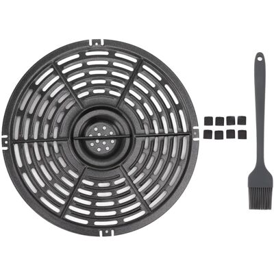 OEM Replacement Grill Pan For Air Fryer, Round Heat Resistant Non-stick Air Fryer Basket, Grill Plate, Baking Tray, Dishwasher Safe (22cm) OEM Replacement Grill Pan For Air Fryer, Round Heat Resistant Non-stick Air Fryer Basket, Grill Plate, Baking Tray, Dishwasher Safe (22cm)
