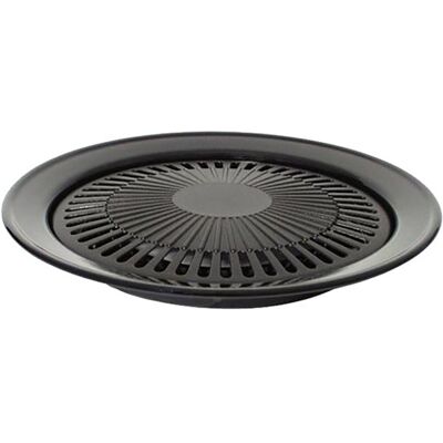 STUNACY Round Barbecue Non Stick Grill Plate Roasting Barbecue Grill Pan For Indoor Outdoor Barbecue STUNACY Round Barbecue Non Stick Grill Plate Roasting Barbecue Grill Pan For Indoor Outdoor Barbecue