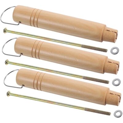 OEM 3-piece Wooden Pot Handle Replacement For Milk Pans And Saucepans - Ergonomic And Anti-scald Design OEM 3-piece Wooden Pot Handle Replacement For Milk Pans And Saucepans - Ergonomic And Anti-scald Design