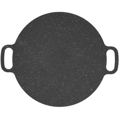 OEM Korean-style Round Non-stick Grill Pan/barbecue Griddle For Indoor/outdoor Cooking, 28 Cm/11.02 In OEM Korean-style Round Non-stick Grill Pan/barbecue Griddle For Indoor/outdoor Cooking, 28 Cm/11.02 In