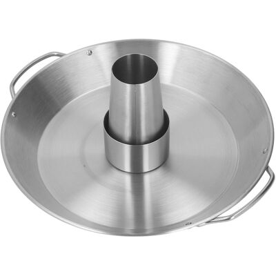 STUNACY Beer Can Chicken Roaster Rack Reusable 430 Stainless Steel Bbq Roasting Pan For Home STUNACY Beer Can Chicken Roaster Rack Reusable 430 Stainless Steel Bbq Roasting Pan For Home