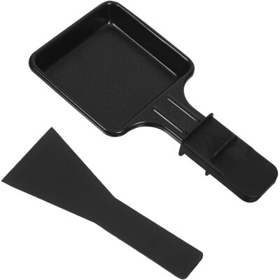 PUNNYB Carbon Steel Raclette Pan With Non Stick Coating And Plastic PUNNYB Carbon Steel Raclette Pan With Non Stick Coating And Plastic