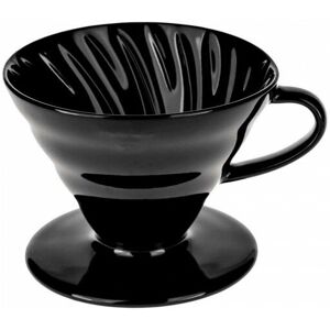 Hario - Ceramic coffee dripper V60-02 Black