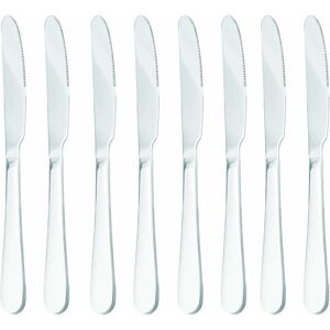 9 'Dinner Knives, Steak Knives Stainless Steel Cutlery Sets Dinnerware Table Knife for Home Kitchen Restaurant Table Cutlery (Set of 8) - Denuotop