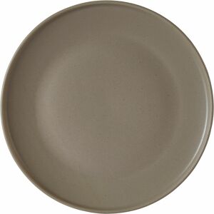 Premier Housewares Premier Houseware Taupe Side Plate Set Smooth Matte Melamine Finish Plates Made Of Stoneware / Scratchproof Reusable Side Plates Set Of 4 For Dinner