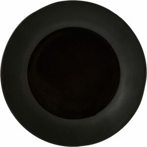 Premier Housewares Dinner Plate With Chic Black Finish Stoneware Plate Ideal For Everyday Use Unique Stoneware Dinnerware Serving Plates 27 x 2 x 27