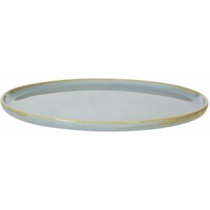 Premier Housewares - Dinner Plate With Pastel Finish Porcelain Large Dinner Plate Ideal For Everyday Use Unique Stoneware Dinnerware Serving Plates