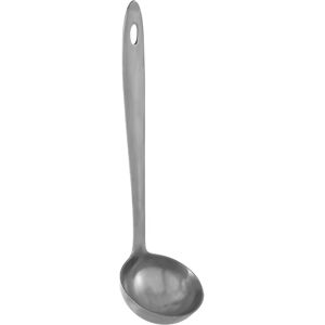 Premier Housewares - Silver Finish Ladle Pasta Spoon Server Stainless Steel Durable Ladle For Everyday Use Ladle 7 x 30 x 8