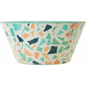 Premier Housewares - Terrazzo Bowl Large Serving Bowl Salad / Fruit / Pasta / Cereal Bowl Multicoloured Made From Melamine 15 x 7 x 15 cm
