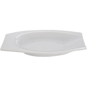 Premier Housewares - White Porcelain Serving Plate