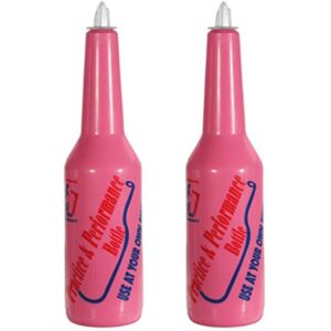 TLILY 2X Flair Bartender Bartending Practice Bar Pub Wine Bottle Cocktail Shaker - Pink TLILY 2X Flair Bartender Bartending Practice Bar Pub Wine Bottle Cocktail Shaker - Pink