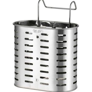Linghhang - 304 Stainless Steel Kitchen Cutlery Holder Chopsticks Holder Vertical Hanging Chopsticks Storage Basket Linghhang - 304 Stainless Steel Kitchen Cutlery Holder Chopsticks Holder Vertical Hanging Chopsticks Storage Basket