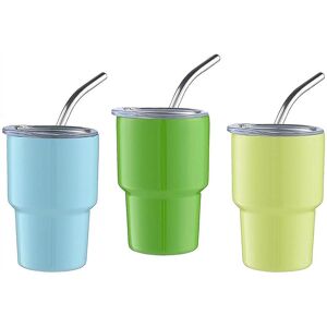 TLILY 3Pack Mini Tumbler Shot Glass with Straw & Lid, Cups, Double Wall Glasses, 2Oz(B) TLILY 3Pack Mini Tumbler Shot Glass with Straw & Lid, Cups, Double Wall Glasses, 2Oz(B)