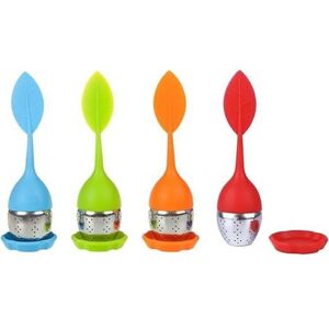 SNQ 4-Piece Tea Infuser Set, Tea Leaf Infuser, Diffuser Filter, Tea Leaf Shaped Tea Strainer, Silicone Tea Infuser, Tea Infuser with Tray, Tea Ball, SNQ 4-Piece Tea Infuser Set, Tea Leaf Infuser, Diffuser Filter, Tea Leaf Shaped Tea Strainer, Silicone Tea Infuser, Tea Infuser with Tray, Tea Ball,