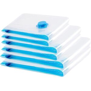 TORMATOR 6-Piece Vacuum Sealer Bags for Clothes, Compression Vacuum Storage Bags, Reusable for Bedding, Clothes, Duvets, Mattresses, and Travel TORMATOR 6-Piece Vacuum Sealer Bags for Clothes, Compression Vacuum Storage Bags, Reusable for Bedding, Clothes, Duvets, Mattresses, and Travel
