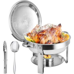 YS-YALOTRS 6QT Stainless Steel Buffet Chafing Plate Set with Lids, Food Warmers for Party Buffets, Buffet Servers and Home Food Warmers YS-YALOTRS 6QT Stainless Steel Buffet Chafing Plate Set with Lids, Food Warmers for Party Buffets, Buffet Servers and Home Food Warmers