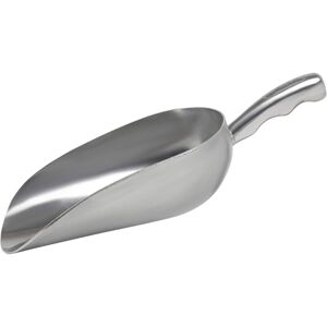 Groofoo - Cast Aluminum Utility Scoop - 12 oz. - Round Bottom, ice scoop For Multi-Purpose Use, With Finger Groove Handle (Hand Wash Only) (12 oz.) Groofoo - Cast Aluminum Utility Scoop - 12 oz. - Round Bottom, ice scoop For Multi-Purpose Use, With Finger Groove Handle (Hand Wash Only) (12 oz.)
