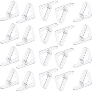 CCYKXA Set of 24 Clear Tablecloth Clips - For Garden, Picnics, Garden Parties, Weddings, Camping CCYKXA Set of 24 Clear Tablecloth Clips - For Garden, Picnics, Garden Parties, Weddings, Camping