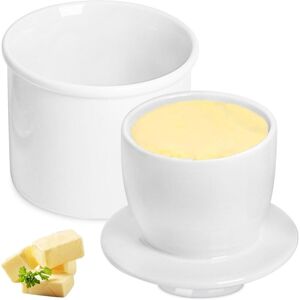 YS-YALOTRS Ceramic Butter Dish,Butter Churn,Butter Box,Butter Dish,French Butter Dish, Butter Crock, Butter Box for Fridge, Porcelain Butter Dish YS-YALOTRS Ceramic Butter Dish,Butter Churn,Butter Box,Butter Dish,French Butter Dish, Butter Crock, Butter Box for Fridge, Porcelain Butter Dish