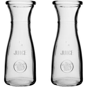 KADAX Glass Carafe, Universal Water Carafe, Glass Jug, 250ml, 2 Pieces KADAX Glass Carafe, Universal Water Carafe, Glass Jug, 250ml, 2 Pieces